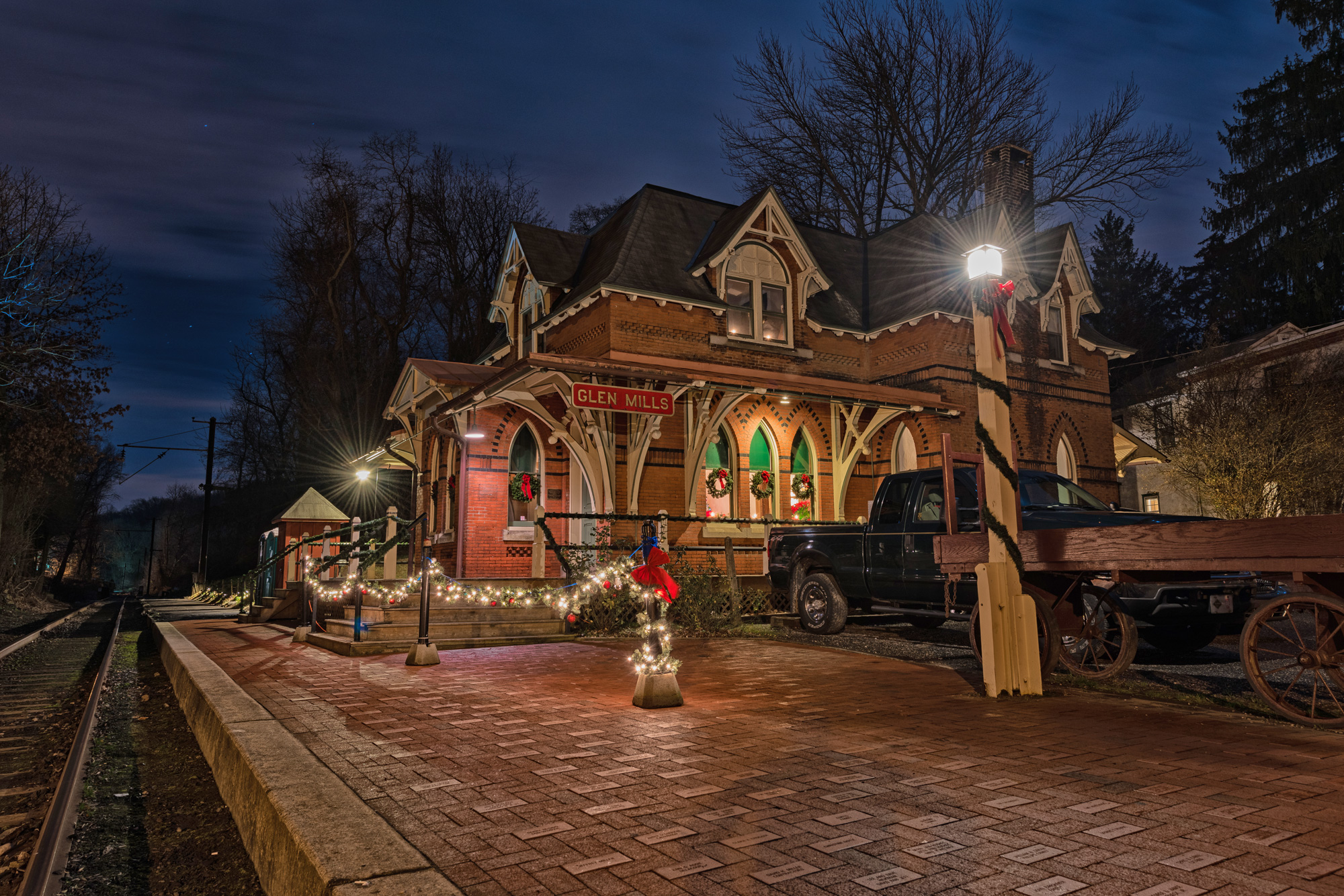 Glen Mills Station - Steve Rogers Photo